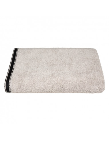 Serviette de bain premium couleur lin 100x150cm