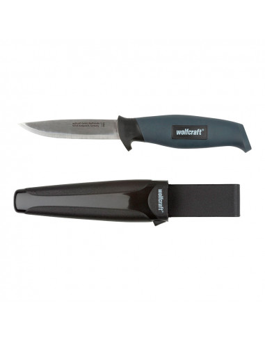 Couteau d'exterieur avec etui 4085000. wolfcraft