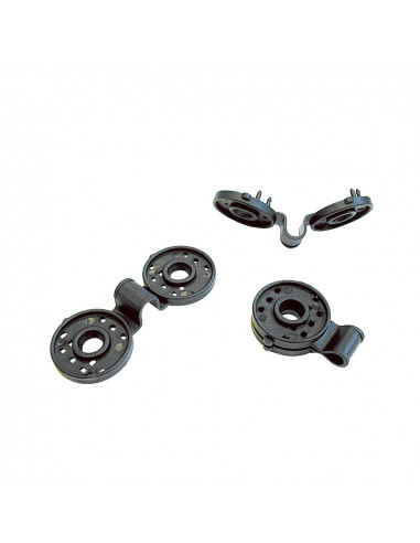 Clips de fixation fixatex pour clôtures 100,2x43mm nortene