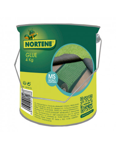 Colle speciale pour colle a pelouse artificielle 4kg nortene.