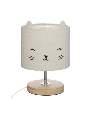 Lampe de table pour enfants 'cat e14 (ampoule non inclus)