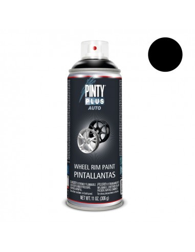 Peinture en aérosol pintyplus auto 520cc spécial jantes l104 noir