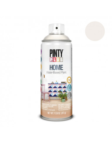 Peinture en aérosol pintyplus home 520cc white milk hm112