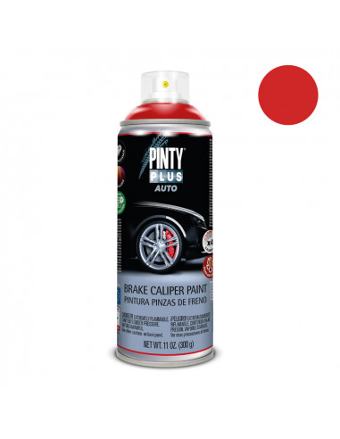 Peinture en aérosol pintyplus auto 520cc etrier de frein pf107 rouge