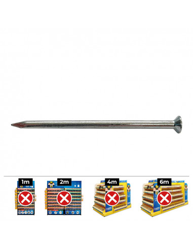 Boite de 500 cp 2.5x40 din / ref cpq acier zingue 92540cpq celo