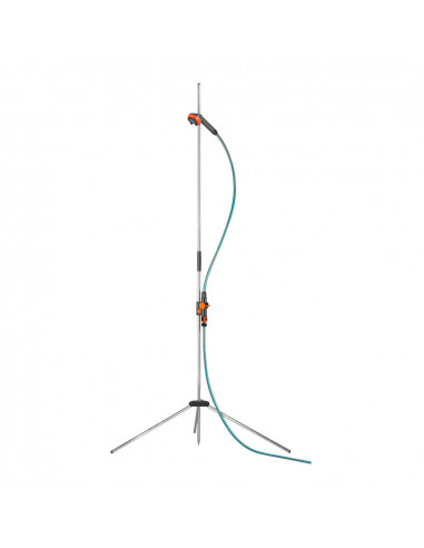 Trio de douche de jardin sur trépied 220cm gardena