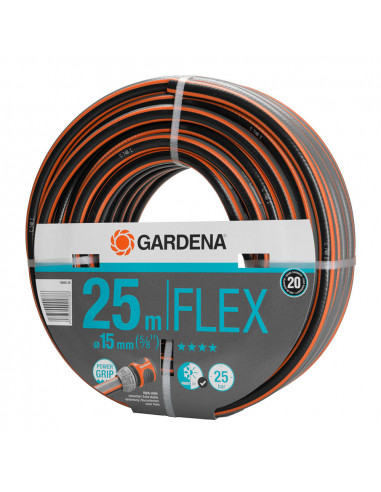Tuyau flexible d'irrigation ø15mm (5/8") rouleau 25m. gardena