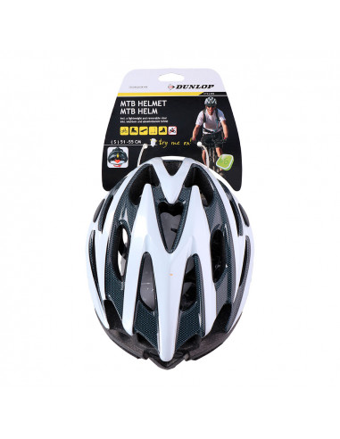 Casque cyclisme taille s couleurs variées dunlop