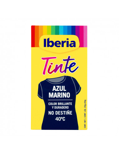 Iberia teinte 40°c bleu marine