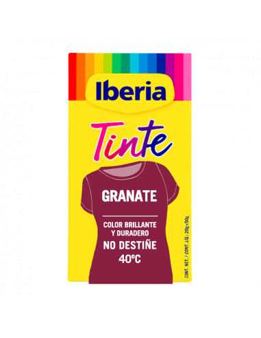 Iberia teinte 40°c grenat