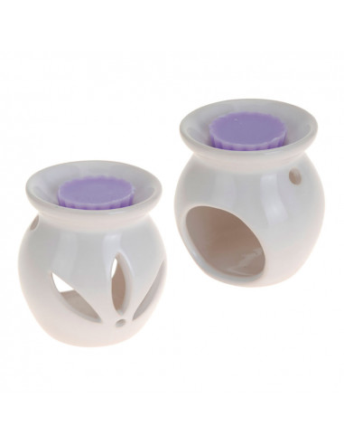 Brleur avec cire parfumée inclus