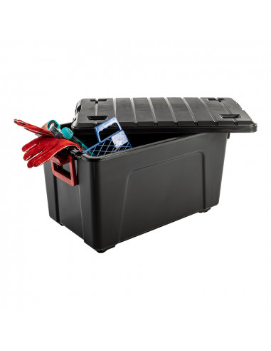 Box je mets tout 'explorer box' 110l avec poignée et roues