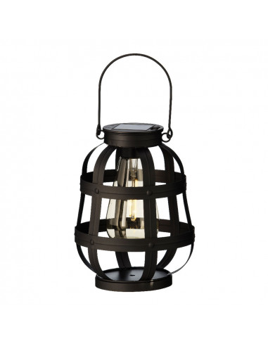 Set 3 lumières de jardin solaires vintage lumineo