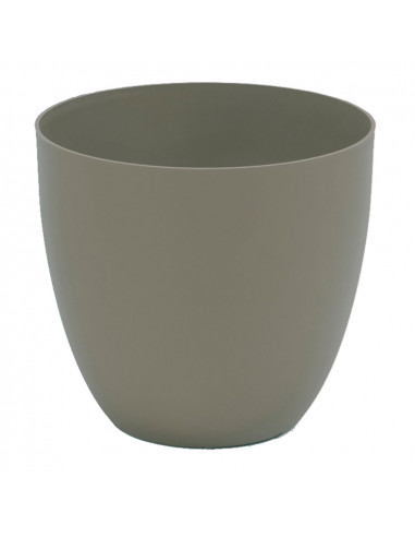 Vaso concâvo injeção taupe ø38cm