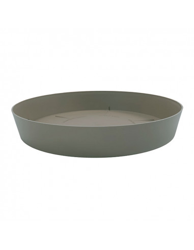 Soucoupe taupe ø28x4,4cm