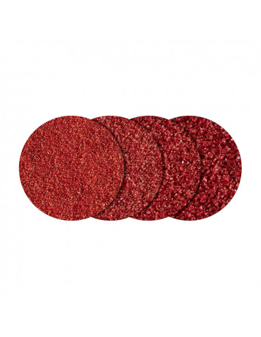Paquet de 8 disques de ponçage avec tige fileté 5608000 wolfcraft