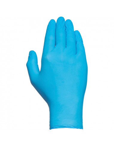 Boite 100 gants eco jetables. nitrile sans poussière taille m juba