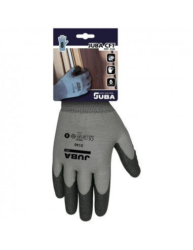 Gant de jardinage sans couture nylon / pvc taille 7 juba