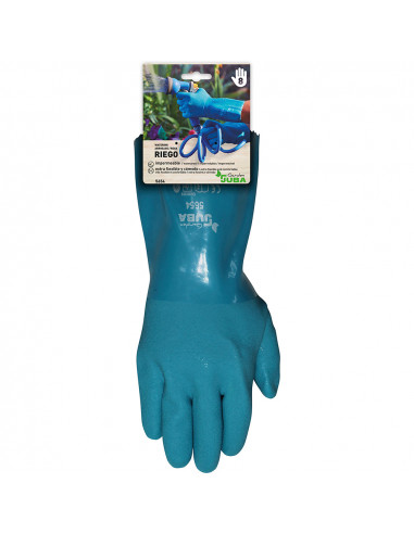 Gant d'arrosage jardin pvc longueur avant-bras taille 9 juba
