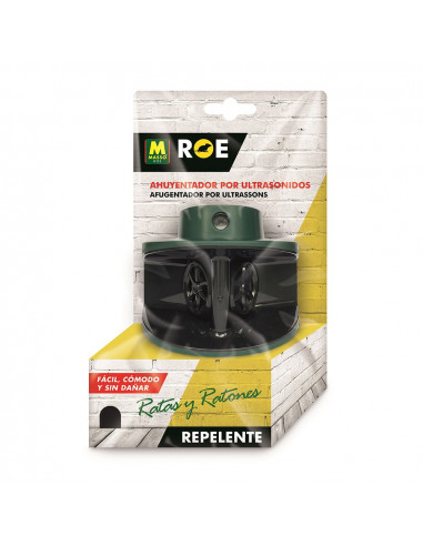 Roe répulsif à ultrasons rat et souris 231660 masso