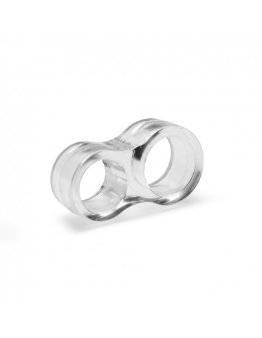 Butée pour poignée de porte transparente blister 6 unités ø15xø18mm inofix