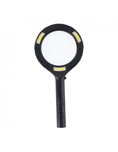 Loupe avec lumière led ø11x1x24cm
