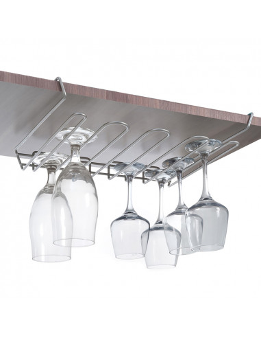 Étagère cintre pour lunettes 'my-crystal' 38x26x7cm metaltex