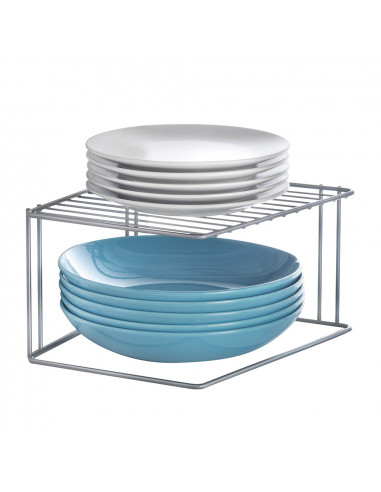 Meuble d'angle 2 hauteurs 'boxe' 25x25x15cm metaltex