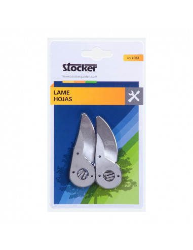 Lames de ciseaux 2 pcs, en blister, pour art. 79001, 79002.stocker