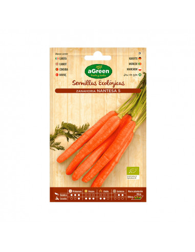Sachet eco seed nantesa agreen carotte