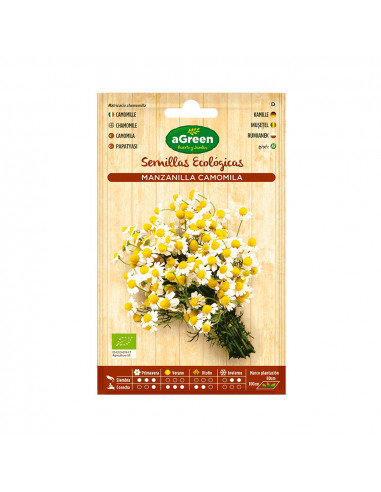 Sachet de graines eco camomille agreen