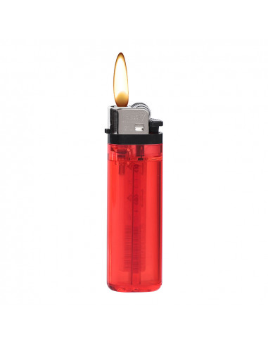 Briquet transparent c. assorti 41009425 polyflamme