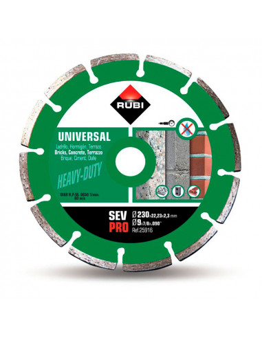 Disque diamant sev ø230mm pro 25916 rubi