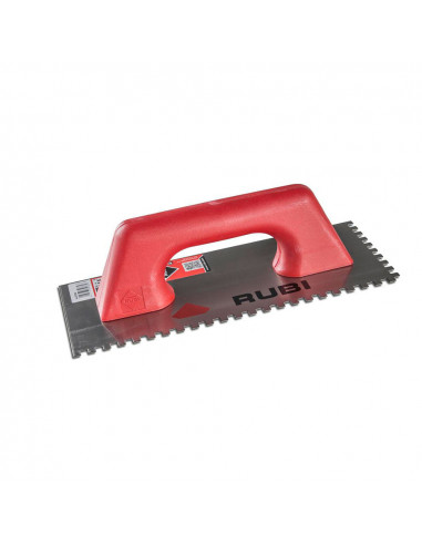 Peigne en acier 28cm (6x6) manche en plastique fermé 65966 rubi