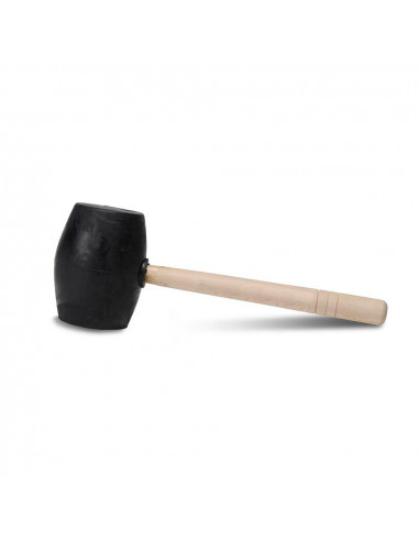 Maillet en caoutchouc noiur 750g 65908 rubi
