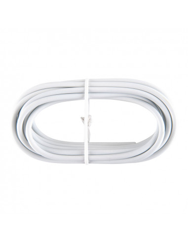 Câble plastifié blanc porte-visière 3m pv025 cintacor