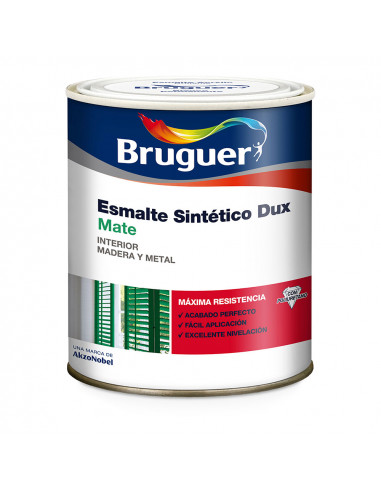 Dux peinture blanc mat 0,75l bruguer.