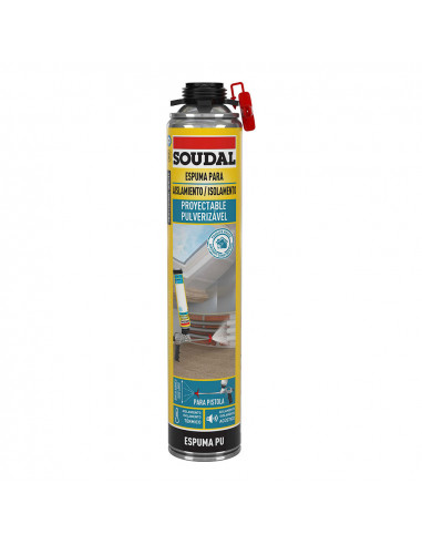 Pistolet à mousse projectable 700ml soudal