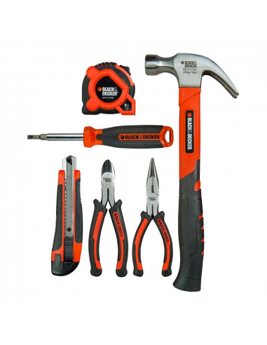 S.o.f. jeu de 6 outils divers bdht0-71631 black+decker.
