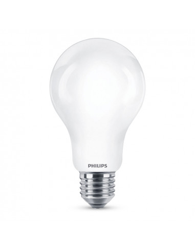 Ampoule led standard e27 17,5w 2452lm 2700k lumière chaude ø7,5x12,1cm. philips