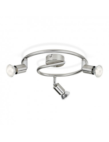 Plafonnier circulaire 3 éléments mod. limbali gu10 ø32x13cm philips