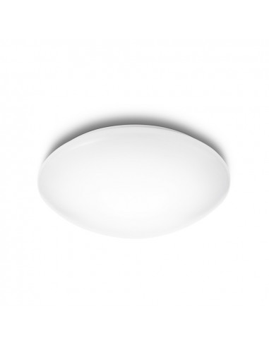 Plafonnier intérieur led 12w 2300lm 6500k lumiere froide mod. suede ø28x7,94cm philips