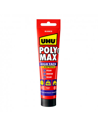 Uhu poly max high tack® express blanc 165g réf. 6312920