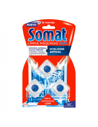 Nettoie les machines somat 3 dose (plein lave-vaisselle) somat