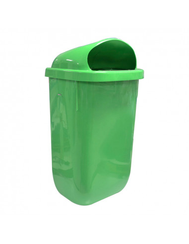 *derniere unites* poubelle basic couleur verte 50l tecnol