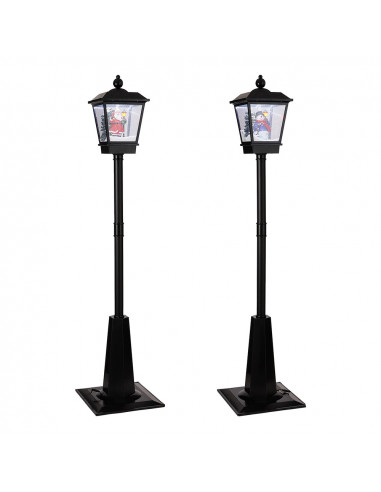 Modèles assortis de lampadaires décoratifs. mesure 30 x 30 x 150cm