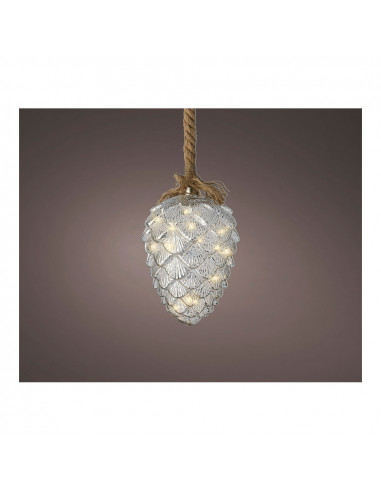 Microled ananas ø15x21cm 15 leds lumière blanche chaude fixe