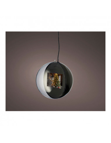 Décoration de noël avec écran vidéo ø15cm