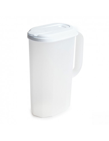 Pot gradué avec fermeture pour porte de réfrigérateur 2l metaltex