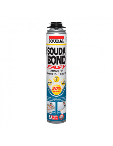 Mousse adhésive soudabond easy 750ml soudal